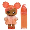 Image de Yummiland - 1 poupée 10 cm et un gloss pailleté à créer - Piper - Goût Pêche - Dès 4ans
