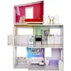 Image de Rainbow High Townhouse - Maison en bois 3 étages et 6 pièces - Ascenseur fontionnel et meubles mobiles