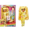 Image de Junior High Pyjama Party - Poupée mannequin articulée 22 cm - Sunny (Jaune) - Nombreux accessoires - à partir de 4 ans