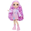 Image de Rainbow High - Water Color - 1 poupée mannequin (Violet) de 27cm - 2 tenues et accessoires à personnaliser - Colore tes cheveux