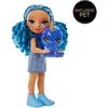 Image de Rainbow High Littles - Poupée 15cm + animal de compagnie - Bleu - Dès 4ans