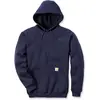 Image de Carhartt Sweat-shirt uni à capuche et manches longues pour hommes, poids moyen, M, bleu marine, 1