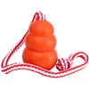 Image de KONG Aqua Floating Fetch Toy - Jouet pour Chien pour l'eau, Le Jeu et Le Dressage - avec Intérieur en Mousse et Corde à Lancer - pour Chiens de Taille Moyenne - Orange
