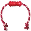 Image de KONG Dental with Rope - pour Soins Dentaires pour Chien - Jouet À Mâcher Remplissable - Nettoie Les Dents Et Les Gencives - pour Petits Chiens