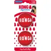 Image de KONG Signature Balls - Jouet Durable pour Aller Chercher - Paquet De 2 - Moyenne