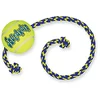 Image de KONG air squeakair tennis ball + corde M - 53x7x7cm jaune