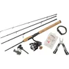 Image de Abu Garcia Diplomat Wilderness Survival Kit Combo, Kit Complet de pêche et de Survie pour Les Aventures en Plein air avec Paracord pour l'urgence, Multitool, Bracelet, Camping, randonnée, bushcraft