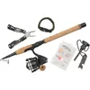 Image de Abu Garcia Diplomat Wilderness Survival Kit Combo, Kit Complet de pêche et de Survie pour Les Aventures en Plein air avec Paracord pour l'urgence, Multitool, Bracelet, Camping, randonnée, bushcraft