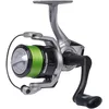 Image de Abu Garcia Max X Spinning Reel with Pre-Spooled Line | Matériel de pêche en eau douce et en eau légèrement salée | Sandre et brochet | Cadre léger en graphite, ambidextre | 3000 Reel Size, Gris & Noir
