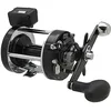 Image de Abu Garcia Moulinet Pêche Ambassadeur Linecounter 7000 LC Meters Bateau Traîne Baitcasting Magnetique Frein Big Game