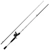Image de Abu Garcia Combo Casting Abu Garcia Fast Attack, combo canne et moulinet pour la pêche au leurre, blank carbone 24T, 4+1 roulements, frein Mag Trax, pour toutes les pêches au leurre
