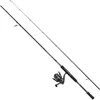 Image de Abu Garcia Fast Attack Pro 270 10-45g Zander SP Combo, Combo Spinning pour la pêche des prédateurs, Noir