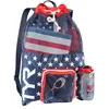 Image de TYR Big Mesh Mummy Sac à Dos, Red/Navy, 20 L Mixte Adulte