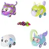 Image de TOMY Ritzy Rollerz - Coffret de 4 Personnages Multicolores 46880, Petites Voitures à Customiser, Inclus 28 Charms à Collectionner, Mini Univers pour Filles de 4 à 8 ans