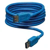Image de TRIPP LITE U324-006 câble USB 1,83 m USB A Bleu - Câbles USB (1,83 m, USB A, USB A, 3.0 (3.1 Gen 1), Male Connector/Female Connector, Bleu)