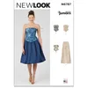 Image de NEW LOOK Patron de couture UN6787A pour corsets, pantalons et jupes pour enfant A (3/4-13/14)