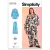 Image de SIMPLICITY SS9756AA Chemise et pantalon dos nu pour femme American Sewing Guild AA (10-12-14-16-18)