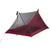 Image de Msr Thru-Hiker Mesh House 2 Tente de randonnée en Maille ultralégère Unisexe, Rouge, 2 Person