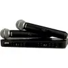 Image de Shure BLX288E-SM58 Double Emetteur Main SM58