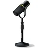 Image de Shure MV7+ Microphone Dynamique Podcast USB-C et XLR avec Support - Noir