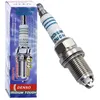 Image de DENSO Bougie d'allumage VKB16 avec résistance 3-électrodes de masse Électrode centrale à l'iridium Électrode de masse en platine Longueur du filetage: 19mm Compatible avec MITSUBISHI