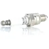 Image de DENSO Bougie d'allumage U14FSR-UB 1-électrode de masse Électrode centrale en nickel Ouverture de la clé: 16 mm Longueur du filetage: 12,7mm Compatible avec YAMAHA MOTORCYCLES XVS, SACHS MOTORCYCLES