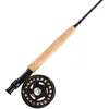Image de Shakespeare Elite Canne à pêche Moulinet Ligne & Leader Combo Line 5-6