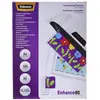 Image de Pochettes de plastification Fellowes au format A4, 80 microns, Pack de 100 Feuilles à plastifier, Finition Brillante et de Haute Qualité, Idéal pour les photos et affiches