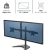 Image de Support écran PC FELLOWES Support Double Horizontal sur pied