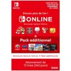 Image de Abonnement Individuel de 12 mois au service Nintendo Switch Online + Pack Additionnel