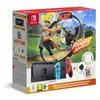 Image de Pack Nintendo Switch Ring Fit Adventure Edition Limitée Rouge et Bleu Néon en occasion ou reconditionné