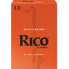 Image de Rea1035 - Anches Rico Royal Clarinette Basse Force 3.5 Pack De 10