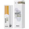 Image de D'Addario Woodwinds ORSF05BSX2M Organic Select Anche de saxophone baryton Jazz, 2 moyennes, paquet de 5