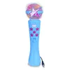 Image de Bontempi - Microphone Starmic Karaoke avec Effets Lumineux pour Performances de Vraie Star Bleu Étoile, Karaoke avec Effets Lumineux