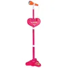 Image de Bontempi - Wirelessstage Mic Microphone de scène sans Fil pour Performances sans limites avec Perche réglable Effets sonores et Lumineux Rose 210x210x1000 mm
