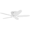 Image de Hunter 132 cm | 52 pouces Ventilateur de Plafond Blanc Profil Bas avec Chaînette, 24377