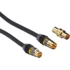 Image de Monster - Câble d'Antenne Coaxial - pour Téléviseurs 100 Hz - Double Blindage en Feuilles Métalliques et Tresse de Cuivre - Conducteur en Cuivre Multibrin - Garanti à Vie - 10 m