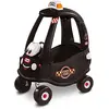 Image de Little Tikes Voiture Noire Coupé Cozy - Conduisez avec un vrai klaxon de travail, interrupteur d'allumage à clic & carburant