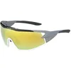 Image de Bollé B-Rock Pro B-Rock Pro Lunettes de soleil Bleu marine brillant Taille L Unisexe Adulte, multicolore, taille unique