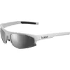 Image de Bollé - Bolt 2.0 S, Lunettes de Soleil, Blanc Cassé Mat, Volt+ Cold White Cat 3, Petite Taille, Unisexe, Adulte