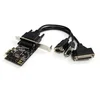 Image de StarTech.com Carte combo série/parallèle PCI Express 2S1P avec câble de dérivation (PEX2S1P553B)