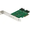 Image de StarTech.com Adaptateur SSD M.2 NGFF à 3 ports - 1x M.2 PCIe (NVMe), 2x M.2 SATA III - PCIe 3.0 (PEXM2SAT32N1)