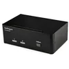 Image de StarTech.com Switch KVM DisplayPort double affichage à 2 ports - 4K 60 Hz (SV231DPDDUA2)