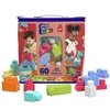 Image de Mega Bloks - Sac Medium Rose 60 briques - Briques de construction - 12 mois et + DCH54