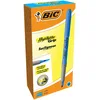 Image de BIC Highlighter Grip Surligneurs Pointe Biseautée - Bleu, Boîte de 12
