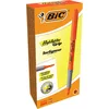 Image de BIC Highlighter Grip Surligneurs Pointe Biseautée - Orange, Boîte de 12