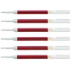 Image de PENTEL Lot de 6 Recharges pour Roller Encre Gel ENERGEL LR10 Pointe 1mm rouge