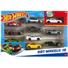 Image de Coffret de 10 voitures Hot wheels Mattel Modèle aléatoire en occasion ou reconditionné
