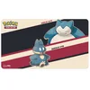 Image de Ultra Pro Ronflex & Munchlax Tapis de jeu pour Pokémon   Idéal pour les jeux de cartes et les batailles contre les amis et les ennemis, parfait pour une utilisation à la maison ou au bureau comme tapi
