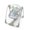 Image de INGENUITY balancelle électrique pliable Swing and Go Hugs & Hoots- cadeau bébé 5 vitesses de balancement mélodies